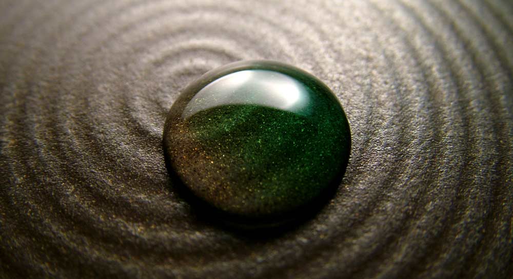 Water in a frying pan