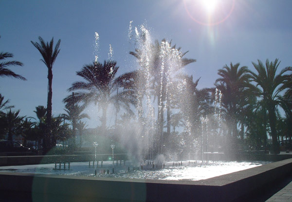 fountain in San Antonio